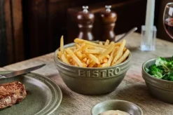 Cosy & Trendy Serviesset Bistro Thyme Green 18-delig / 6 personen - 6 dinerborden, 6 ontbijtborden & 6 kommen