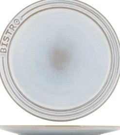Cosy & Trendy Serviesset Bistro Vintage White 18-delig / 6 personen - 6 dinerborden, 6 ontbijtborden & 6 kommen