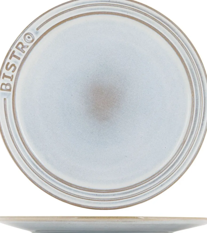 Cosy & Trendy Serviesset Bistro Vintage White 18-delig / 6 personen - 6 dinerborden, 6 ontbijtborden & 6 kommen