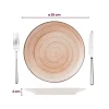 Cosy & Trendy Serviesset Sintra Terracotta 16-delig / 4 personen - 4 dinerborden, 4 ontbijtborden, 4 diepe borden en 4 kommen