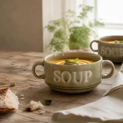 Cosy & Trendy Soepkommen / Kommen Soup Groen ΓΈ 12 cm / 450 ml - 4 stuks