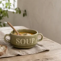 Cosy & Trendy Soepkommen / Kommen Soup Groen ø 12 cm / 450 ml - 4 stuks