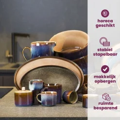 Cosy & Trendy Suikerpot Quintana Blue - 220 ml