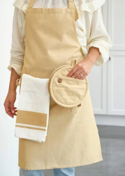 Cosy & Trendy Theedoeken Stoff Amber Gold 50 x 70 cm - 3 Stuks