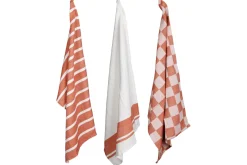 Cosy & Trendy Theedoeken Stoff Roest 50 x 70 cm - 3 Stuks