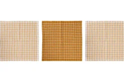 Cosy & Trendy Vaatdoekjes Stoff Amber Gold 30 x 30 cm - 3 Stuks