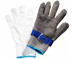 Crafts La Marée Oesterhandschoen / Snijbestendige Handschoen - Staaldraad - Maat XL