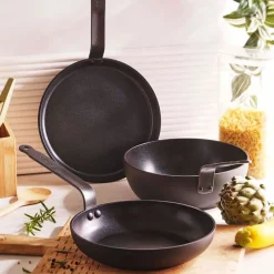 De Buyer Hapjespan / Sauteuse Ceranoa - ø 24cm / 3.3 liter - keramische anti-aanbaklaag
