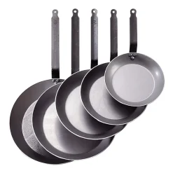 De Buyer Koekenpan Lyonnaise Carbone Plus - Plaatstaal - ø 28 cm - zonder anti-aanbaklaag
