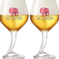 Delirium Bierglazen op Voet - 330 ml - 2 stuks