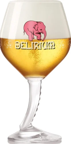 Delirium Bierglazen op Voet 330 ml - 4 Stuks