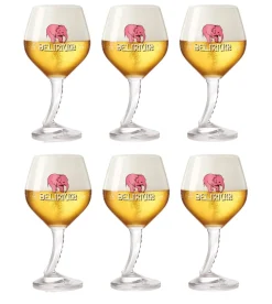 Delirium Bierglazen op Voet - 330 ml - 6 stuks