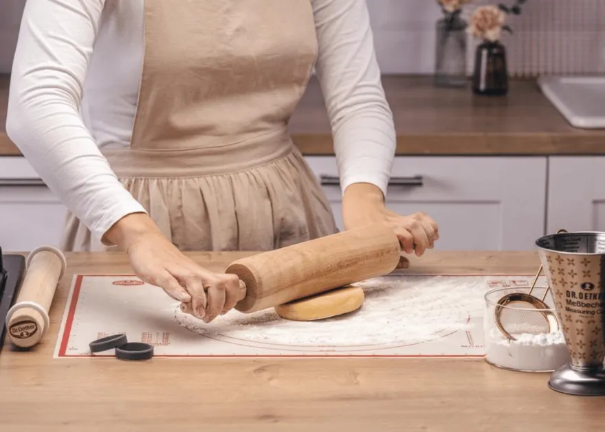 Dr. Oetker Deegroller Beukenhout - 42 cm