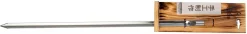 Forged BBQ Spies Churrasco - Olijfhout / Staal - V - vorm - 60cm