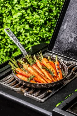 Forged Koekenpan Carbonstaal Ćø 28 cm - geschikt voor alle warmtebronnen - zonder anti-aanbaklaag