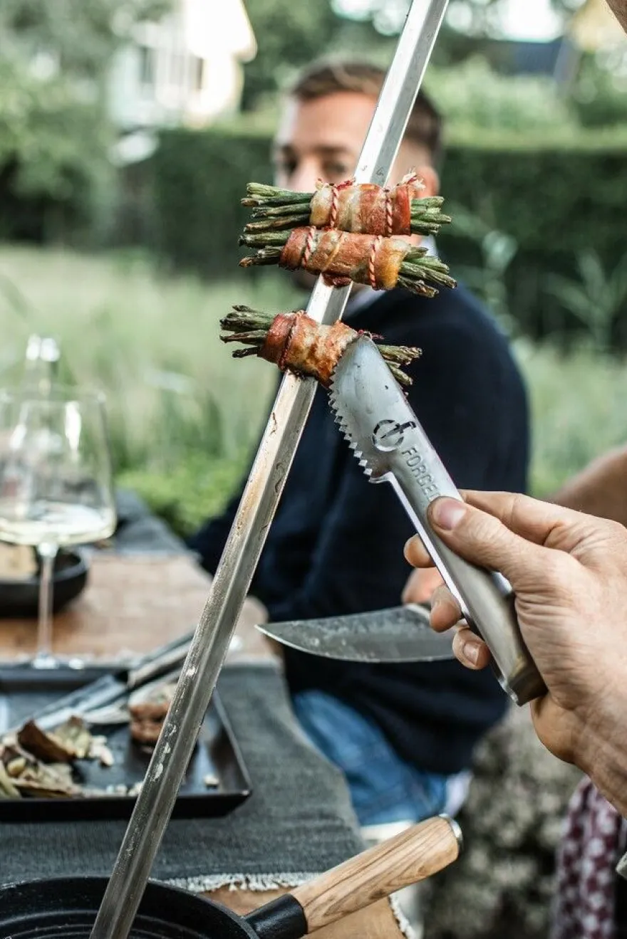 Forged Serveertangen Churrasco - RVS - 4 stuks