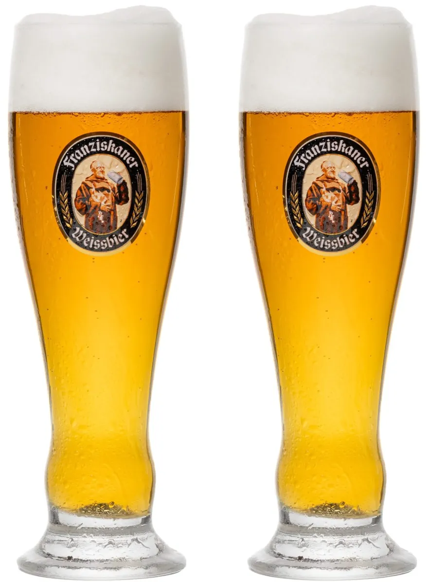 Franziskaner Bierglazen Weizen - 500 ml - 2 stuks
