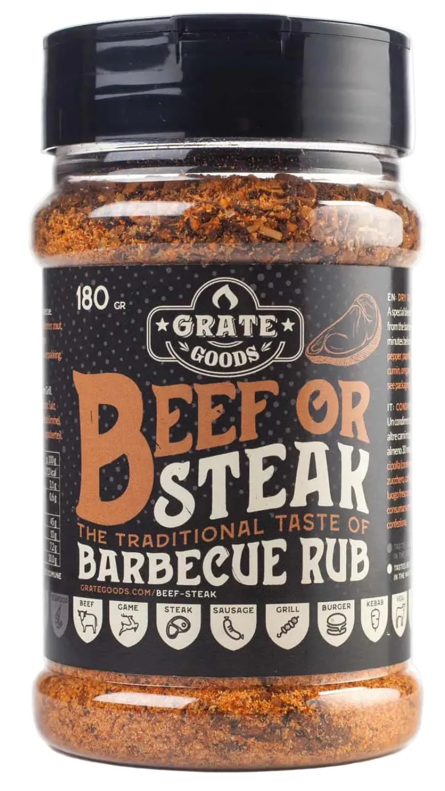 Grate Goods BBQ Rub Beef or Steak - 180 gram