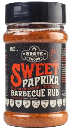 Grate Goods BBQ Rub Sweet Paprika Premium - 180 gram