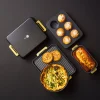 GreenPan Bakset Padova Reserve Black 6-delig - keramische anti-aanbaklaag