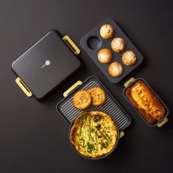 GreenPan Bakset Padova Reserve Black 6-delig - keramische anti-aanbaklaag