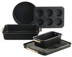 GreenPan Bakset Padova Reserve Black 6-delig - keramische anti-aanbaklaag