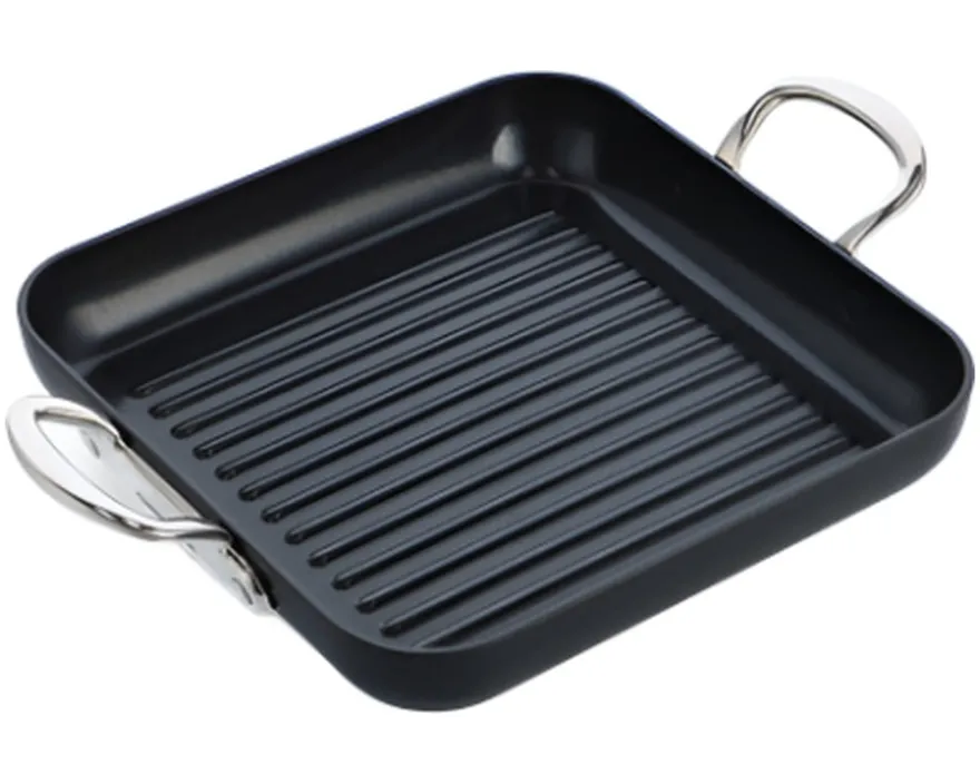GreenPan Grillpan Barcelona Pro 28 x 28 cm - keramische anti-aanbaklaag
