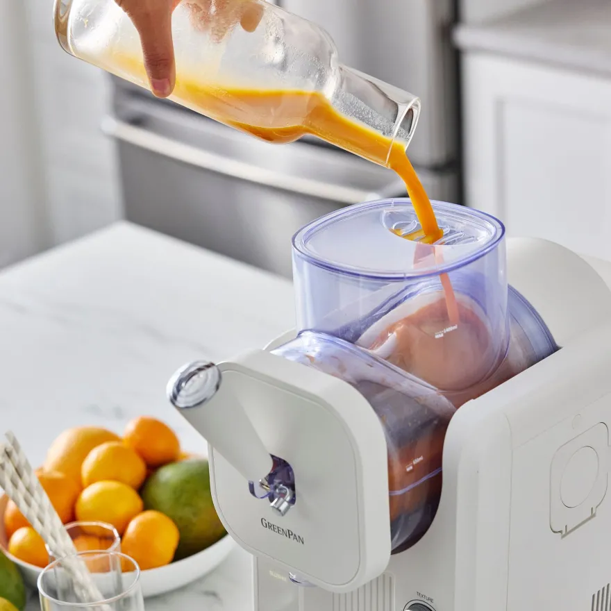 GreenPan IJsmachine Frost - Wit - Softijs, Roomijs, Slushies, Milkshakes & Smoothies - 1.8 Liter
