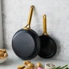 GreenPan Koekenpannenset Padova Reserve Black 2-delig - Koekenpan ø 20 & 26 cm - Keramische anti-aanbaklaag
