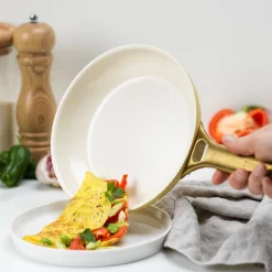 GreenPan Koekenpannenset Padova Reserve Sunshine Yellow 2-delig - ø 20 & 26 cm - Keramische anti-aanbaklaag