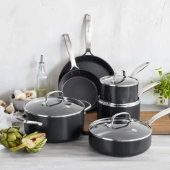 GreenPan Kookpan Copenhagen Zwart ø 20 cm / 3.3 Liter - keramische anti-aanbaklaag