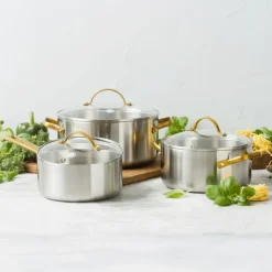 GreenPan Pannenset Padova Reserve 3-delig - Triply