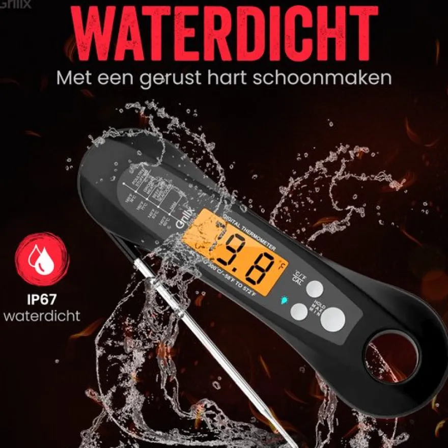 GrillX BBQ Vleesthermometer - BBQ Thermometer