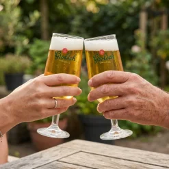 Grolsch Bierglazen op Voet Classic - 250 ml - 6 stuks