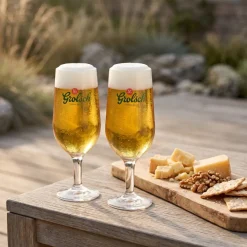 Grolsch Bierglazen op Voet Classic - 250 ml - 4 stuks