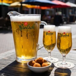 Grolsch Pitcher / Bierkan - Glas - 1.8 Liter