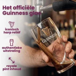 Guinness Bierglazen Pint 500 ml - 6 Stuks