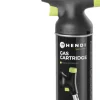 Hendi BBQ Aansteker / Creme Brulee Brander / Koksbrander - met gasbus + Extra Butaan Gas Navullingen - 4 Stuks