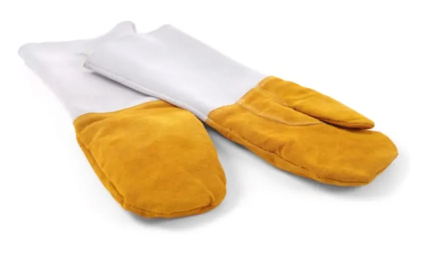 Hendi BBQ Wanten / Ovenwanten Leer 46 cm - 2 Stuks