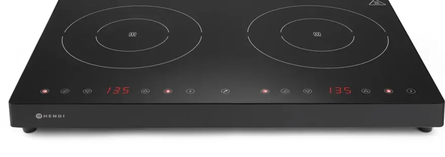 Hendi Dubbele inductiekookplaat - Kitchen Line - 3500 W