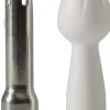 Hendi Slagroomspuit RVS 1 Liter + Slagroompatronen 10 Stuks