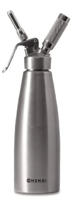 Hendi Slagroomspuit RVS 500 ml