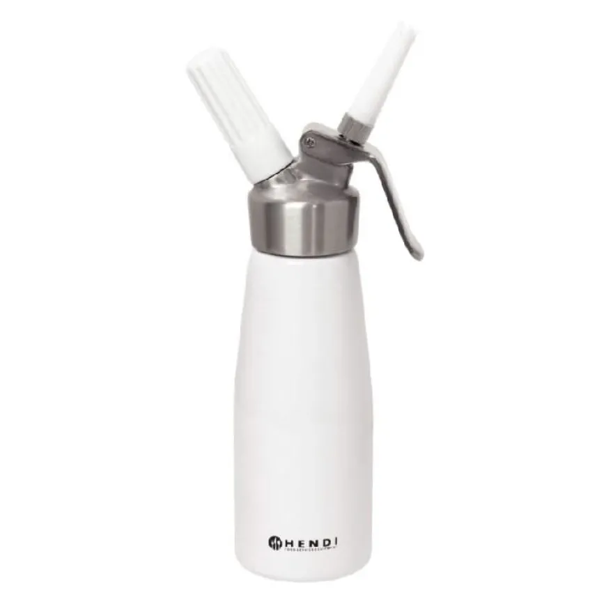 Hendi Slagroomspuit Wit 500 ml