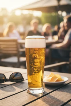Hertog Jan Bierglazen / Fluitje - 200 ml - 6 stuks