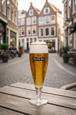 Hertog Jan Bierglazen op Voet - 250 ml - 6 stuks