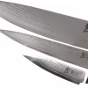 Kai Messenset Shun Classic - 32 lagen damaststaal - (Officemes + Universeel Mes + Koksmes) 3-delig - DMS-300