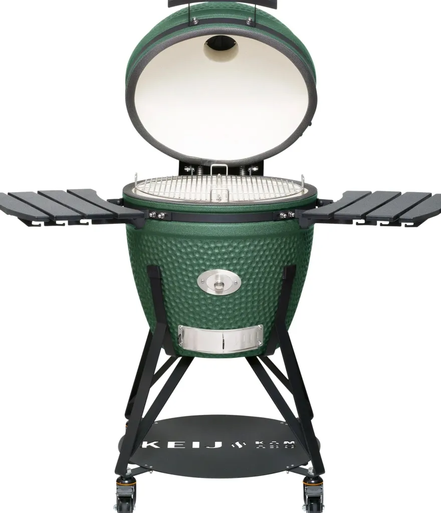 Keij Kamado BBQ Legend Large Green - 21 inch