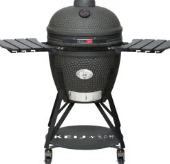 Keij Kamado BBQ Legend Large Matt Black - 21 inch