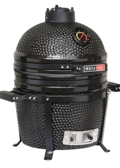 Keij Kamado BBQ Pro Compact Black - 15 inch