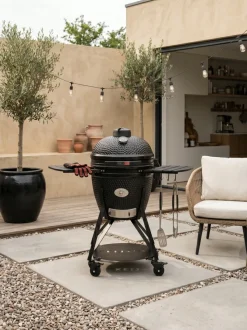 Keij Kamado BBQ Pro Large Black - 21 inch